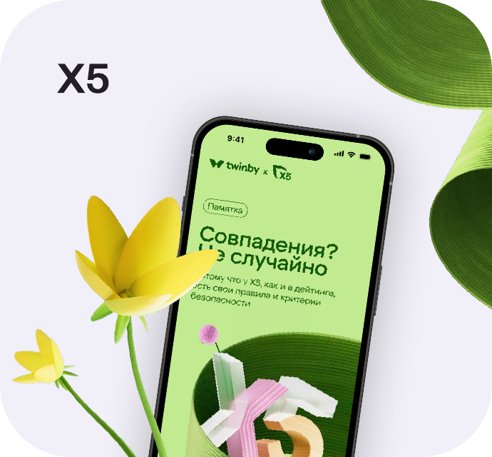 Кейс Х5 × Twinby